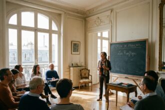 apprendre le français à paris